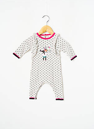 Combi-pantalon blanc CATIMINI fille