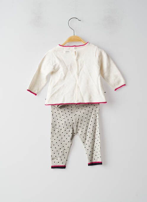Ensemble pantalon blanc CATIMINI pour fille
