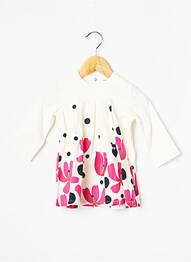 Robe mi-longue beige CATIMINI fille