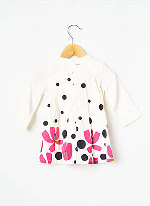 Robe mi-longue beige CATIMINI fille