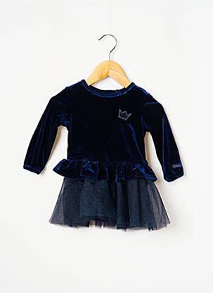Robe mi-longue bleu CATIMINI fille