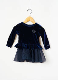 Robe mi-longue bleu CATIMINI fille