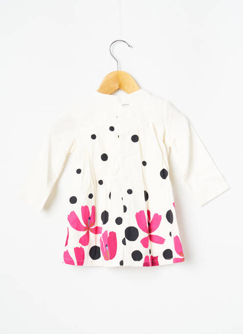 Robe mi-longue beige CATIMINI pour fille