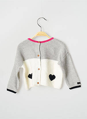 Gilet manches longues gris CATIMINI fille