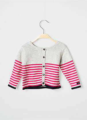 Gilet manches longues blanc CATIMINI fille