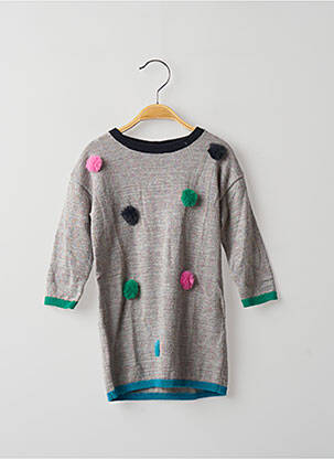Robe pull gris CATIMINI fille