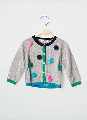 Gilet manches longues gris CATIMINI fille