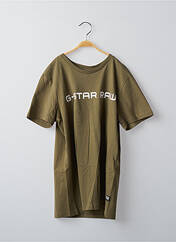 T-shirt kaki G STAR pour garçon seconde vue