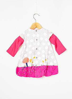 Robe mi-longue gris CATIMINI fille