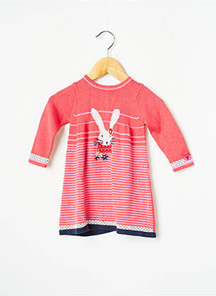 Robe pull rouge CATIMINI fille