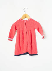 Robe pull rouge CATIMINI pour fille seconde vue