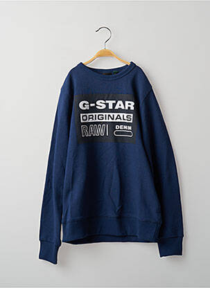 Sweat-shirt bleu G STAR pour garçon
