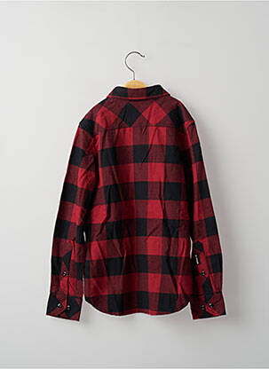Chemise manches longues rouge G STAR garçon