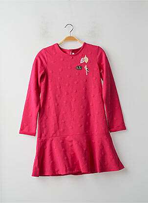 Robe mi-longue rose CATIMINI fille