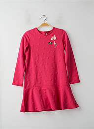 Robe mi-longue rose CATIMINI fille