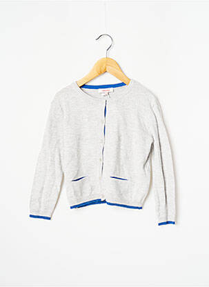 Gilet manches longues gris CATIMINI fille