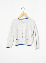 Gilet manches longues gris CATIMINI fille