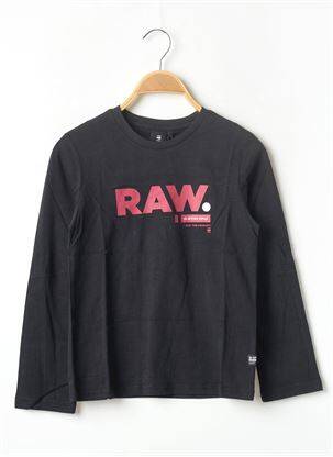 T-shirt noir G STAR garçon