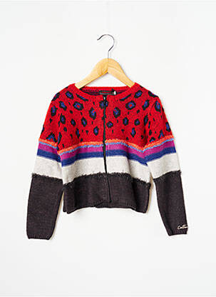 Gilet rouge CATIMINI fille