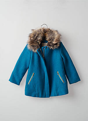 Manteau long bleu CATIMINI pour fille
