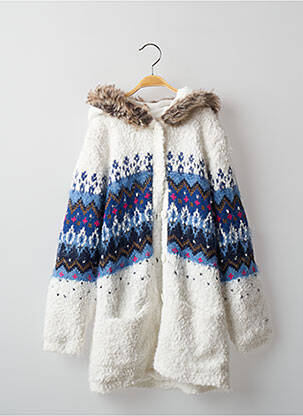 Veste casual blanc CATIMINI fille