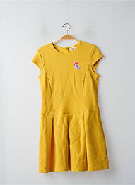 Robe mi-longue jaune CATIMINI fille
