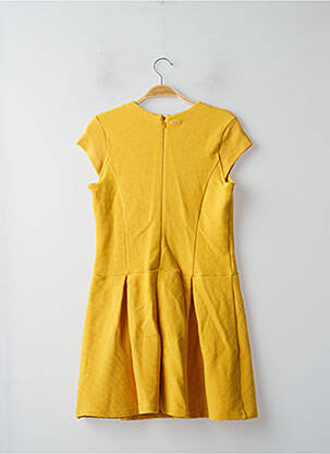 Robe mi-longue jaune CATIMINI fille