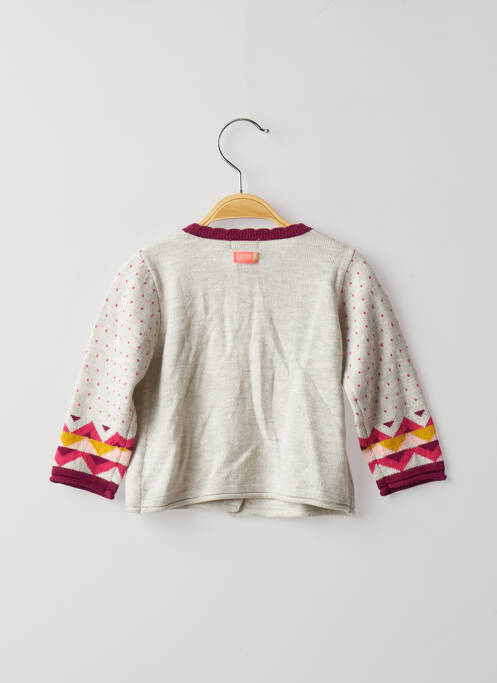 Gilet manches longues blanc CATIMINI pour fille