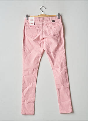 Jeans coupe droite rose CATIMINI fille