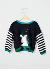 Gilet manches longues bleu CATIMINI pour fille seconde vue