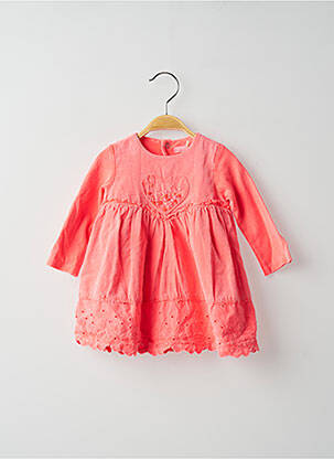 Robe mi-longue rose CATIMINI fille