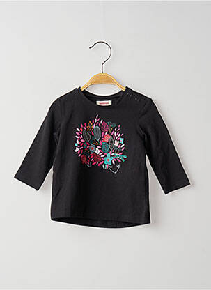 T-shirt noir CATIMINI fille