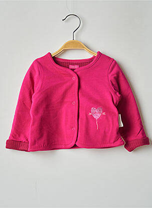 Gilet manches longues rose CATIMINI fille