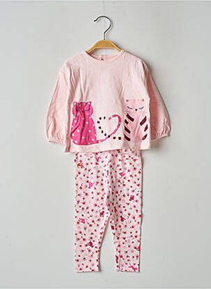 Ensemble pantalon rose CATIMINI fille