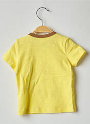 T-shirt jaune CATIMINI pour garçon seconde vue