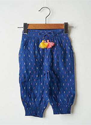 Pantalon cargo bleu CATIMINI pour fille