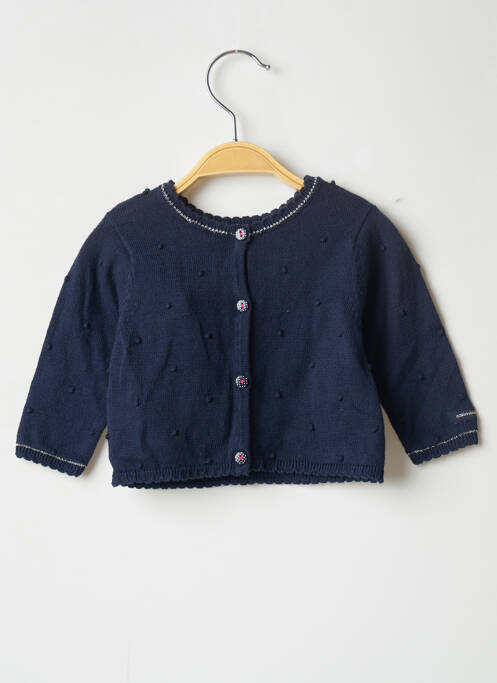 Gilet manches longues noir CATIMINI pour fille