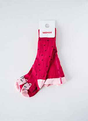 Collants rose CATIMINI fille