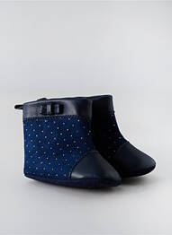 Chaussons/pantoufles bleu marine ABSORBA fille