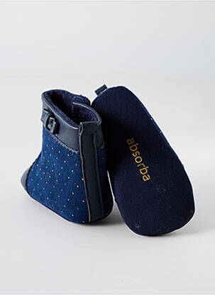 Chaussons/pantoufles bleu marine ABSORBA fille