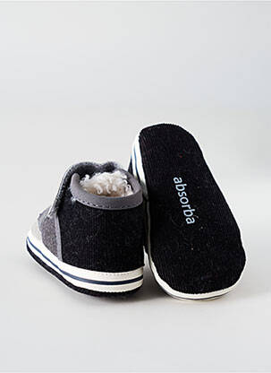 Chaussons/pantoufles gris ABSORBA garçon