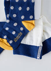 Chaussettes bleu ABSORBA pour fille seconde vue