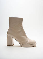 Bottines/Boots blanc SARENZA pour femme seconde vue