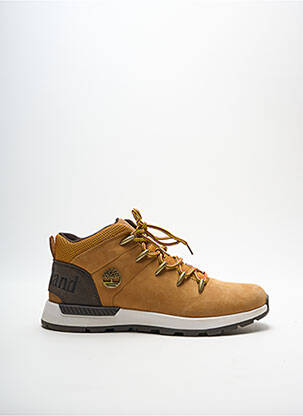 Baskets jaune TIMBERLAND pour homme