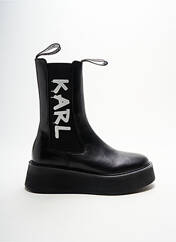Bottines/Boots noir KARL LAGERFELD pour femme seconde vue