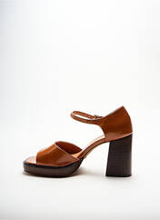 Sandales/Nu pieds marron JONAK pour femme seconde vue