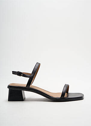 Sandales/Nu pieds noir FLATTERED pour femme
