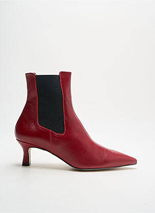 Bottines/Boots rouge GEORGIA ROSE pour femme