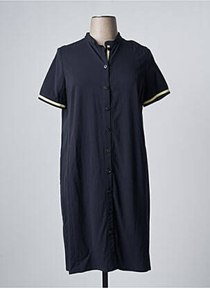 Robe mi-longue bleu DEVERNOIS femme