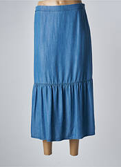 Jupe mi-longue bleu DEVERNOIS pour femme seconde vue